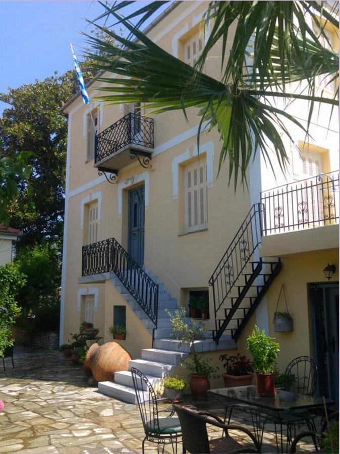Archontiko Tsaknaki Manolia Otel Áno Lekhónia Dış mekan fotoğraf