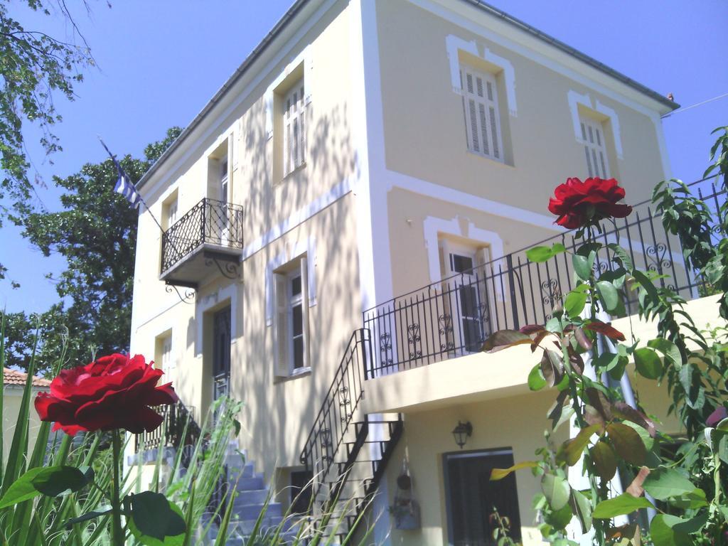 Archontiko Tsaknaki Manolia Otel Áno Lekhónia Dış mekan fotoğraf