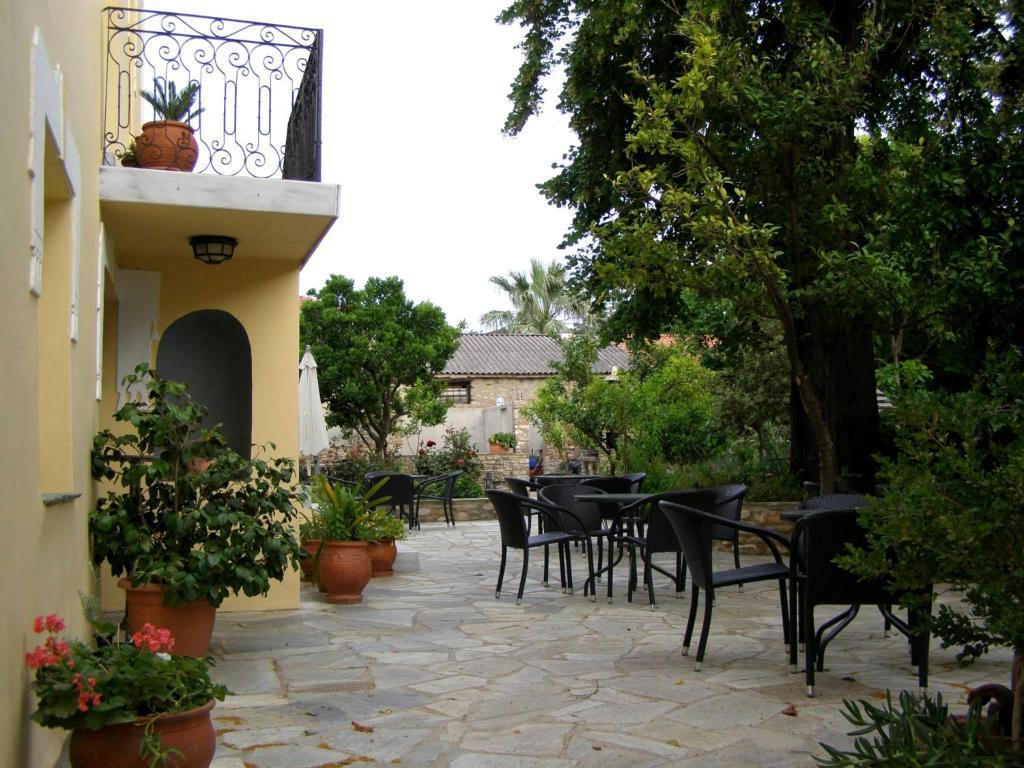 Archontiko Tsaknaki Manolia Otel Áno Lekhónia Dış mekan fotoğraf